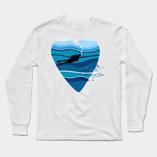 Scuba diver Long Sleeve T-Shirt